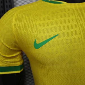 2026 Brazil Mens Special Edition Player Version Football Yellow Shirt AAAAJersey Supply Yupoo 8