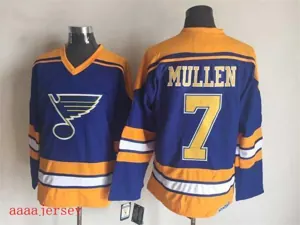 St. Louis Blues retro ice hockey jersey M-3XL 圣路易蓝调队复古冰球服 1