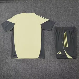 25-26 Real Madrid Yellow Training Kits Football Tracksuits 1