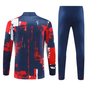 24-25 PSG Long Sleeve Training Suit Football Shirts 3