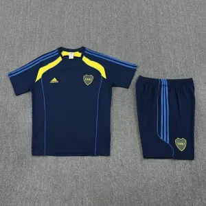25-26 Boca Juniors Navy Training Kits Football Tracksuits 1
