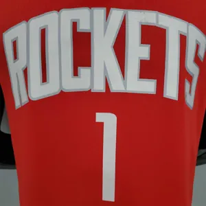 2021 McGRADY#1 Rockets Red 4