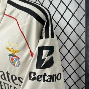 25-26 Benfica Away Kit Football T-Shirt AAAAJersey Supply Yupoo 6