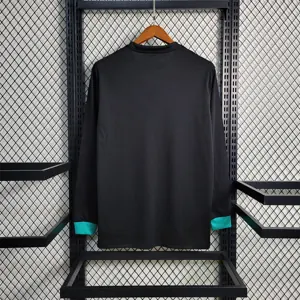 17-18 Real Madrid away long sleeve 7