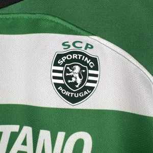 23-24 Sporting Lisbon Home Kids Kits Children Suits Football Jerseys Yupoo 2