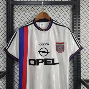 96-98 Bayern Munich Away Retro Kit Vintage Shirt Football AAAAJersey Supplier 6