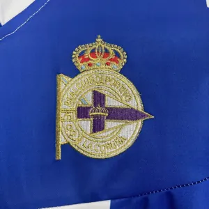 03-04 Deportivo Home Retro Kit Vintage Shirt AAAAJersey Supplier Yupoo 1