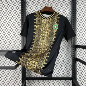 2026 Morocco Mens Black Special Edition Kit Shirt Football Uniform AAAAJersey Supply Yupoo 6