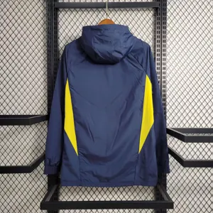 23-24 Real Madrid Navy Windbreaker Jackets Soccer Jerseys Yupoo 1