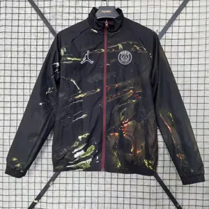 26-27 PSG Fourth Double-sided Soccer Windbreak Jackets Kit AAAAJersey Supply Yupoo 3