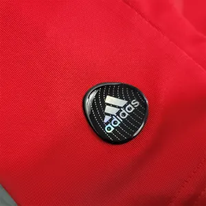 11-12 Real Madrid red away long sleeve 4