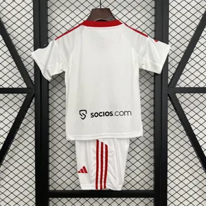 25-26 Sevilla Home Kids Kit Football Youth Sports Suits AAAAJersey Supplier Yupoo 2