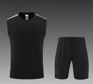 22-23 Manchester United vest training suit kit Black 20