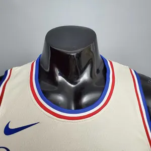 2020 Philadelphia 76ers EMBIID#21 City Limited Edition Beige 7