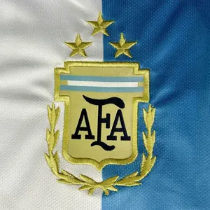 2022 Argentina World Cup Champion Messi #10 First Anniversary Special Edition Soccer Jersey 1