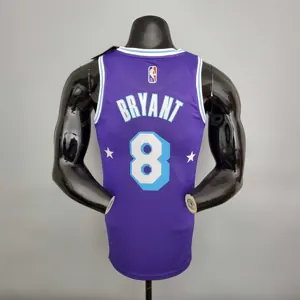 2022 75th Anniversary BRYANT#8 Lakers City Edition Purple 7