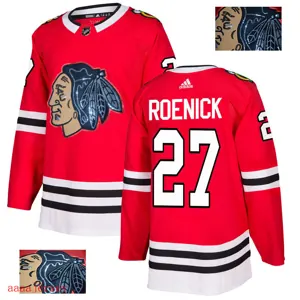 2018 Chicago Blackhawks ice hockey jersey M-3XL 芝加哥黑鹰队时尚亮片款冰球服 8