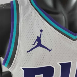 2019 Oubre jr. #12 Charlotte Hornets Grey NBA Jersey 4