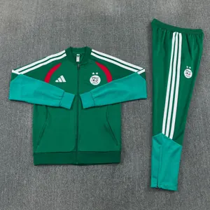 2026 Algeria Mens Kit Full Zipper Jacket Football Tracksuit Yupoo 4