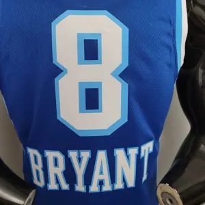 Retro night Bryant #8 Lakers black 4