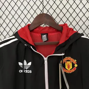 23-24 Manchester United Hoodies Windbreaker Jackets Yupoo 1