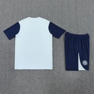 25-26 Inter Milan White Training Kits Football Tracksuits 3