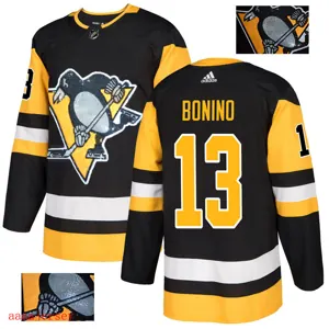 2018 Pittsburgh Penguins ice hockey jersey M-3XL 匹兹堡企鹅队时尚亮片款冰球服 1