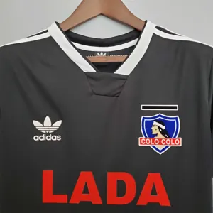 1991 Colo Colo Away Retro Kit Vintage black Shirt Football AAAAJersey Supply Yupoo 6