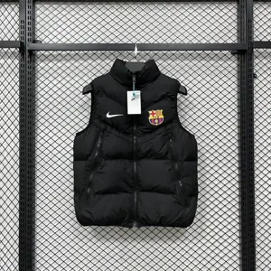25-26 Barcelona Vest Kit Football Windbreaker AAAAJersey Supply Yupoo 2