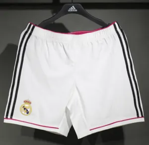 14-15 Real Madrid Home Retro Kit Vintage Player Version Sino Shorts AAAAJersey Dropship Yupoo