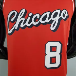 2022 Bulls LaVine #8 City Edition Red 4