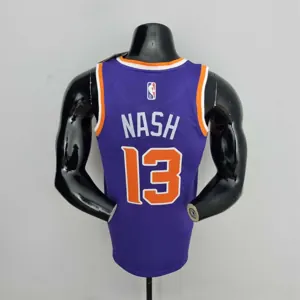 75th Anniversary Nash #13 Phoenix Suns Purple NBA Jersey 5