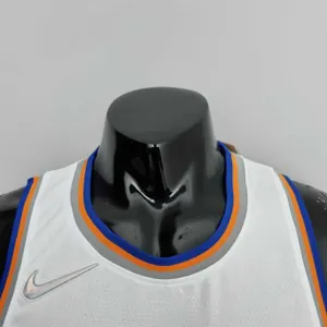 75th Anniversary Ross #4 New York Knicks White NBA Jersey 6