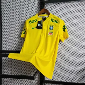 2122 Brazil Pre-Game Yellow 5