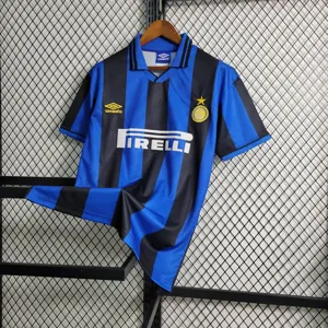 95-96 Retro Inter Milan Home S-XXL Cheap Soccer Jerseys 2