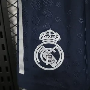 25-26 Real Madrid Away Navy Player Version Shorts AAAAJersey Wholesale Yupoo 4