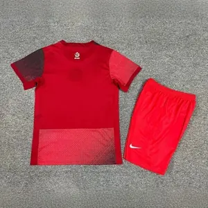 2024 Poland Away Kid Kits UEFA Euro Children Sets Soccer Jerseys Yupoo 1
