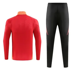 25-26 Benfica Kits Long Red Football Tracksuits 2