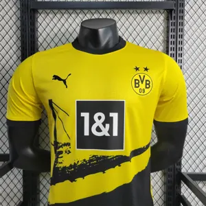 23-24 Dortmund home player version size S-4XL 1
