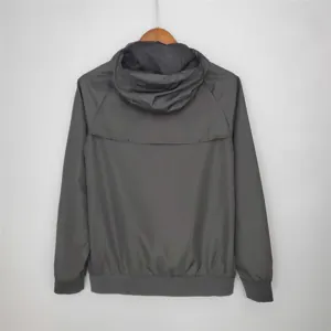 21-22 PSG Black Windbreaker 7