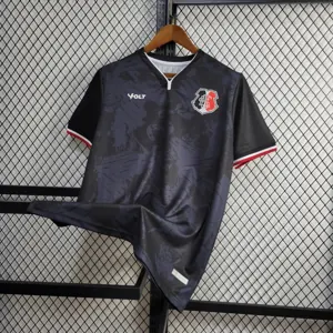 24-25 Santa Cruz Black Kit Football AAAAJersey Supplier 3