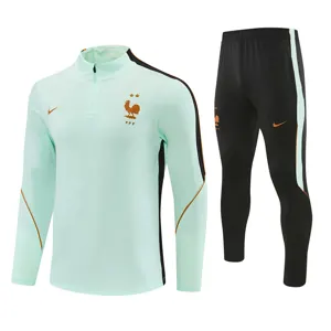2026 France Mens Kit Football Aldult Training Long Sleeve Suit Yupoo 4 2