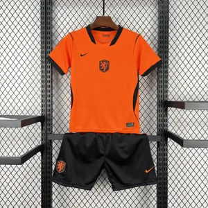 2026 World Cup Netherlands Home Kids Kit Football Youth Apparels AAAAJersey Supply Yupoo 6