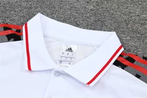 Polo Bayern white with red logo 13