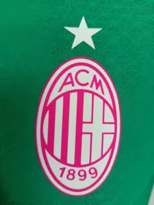 25-26 AC Milan Green Polo Kit Player Version Soccer AAAAJersey Yupoo S-2XL 2