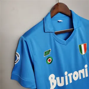 87-88 Napoli home blue 7