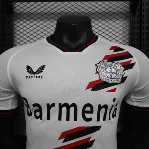 23-24 Bayer 04 Leverkusen Away Kit Player Version Shirt Football AAAAJersey Supplier 5