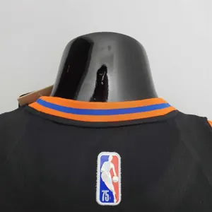 2022 Season Anthony#7 Knicks Urban Edition Black NBA Jersey 6