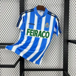 97-98 Deportivo La Coruna Home Retro Kit Vintage Shirt AAAAJersey Yupoo