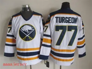 Buffalo Sabres retro ice hockey jersey M-3XL 水牛城军刀队复古冰球服
